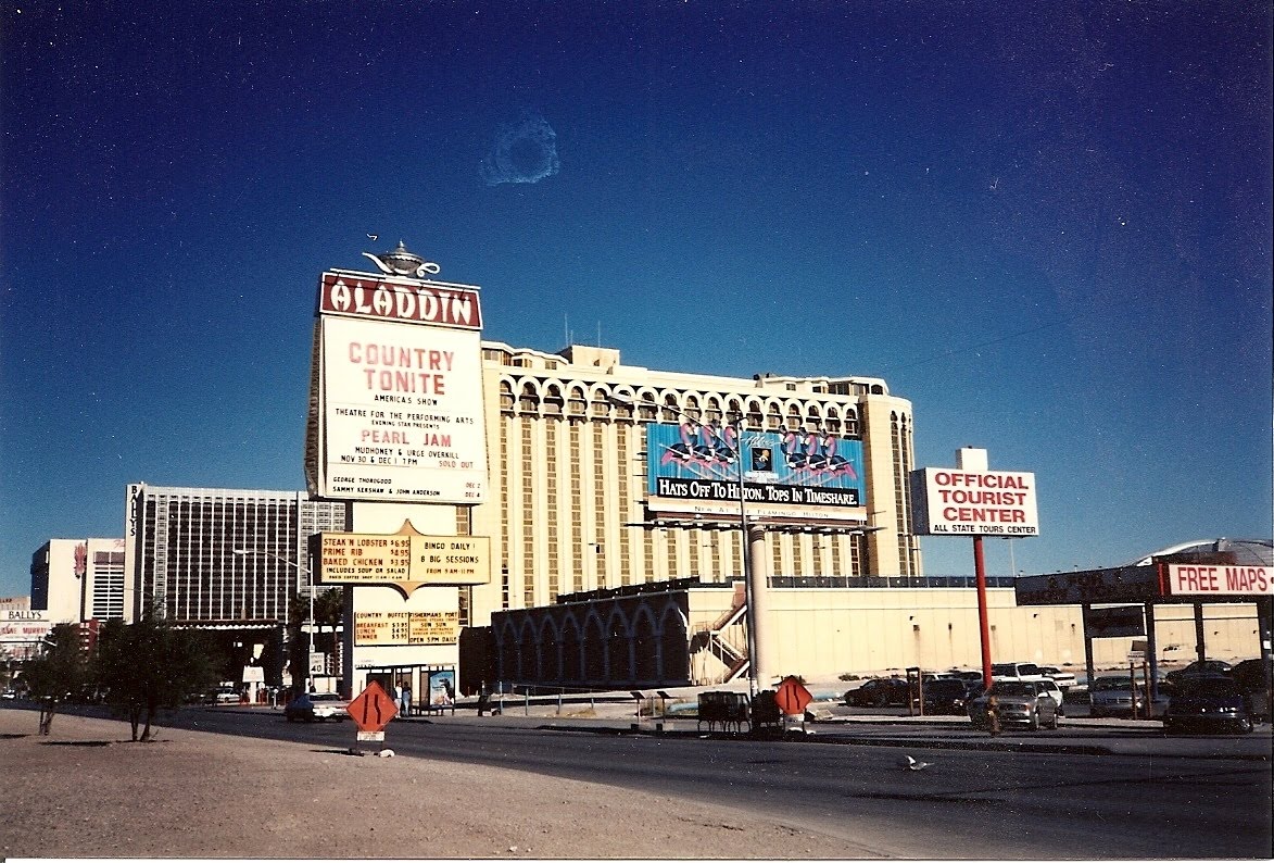 wristband diaries: 1993 - Pearl Jam - Aladdin Theatre