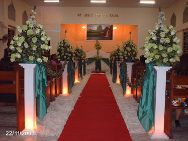 DECORAÇÃO NA IGREJA BATISTA DE GUADALUPE