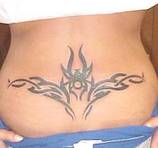 Lower Back Tattoos Girl