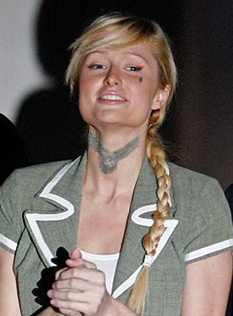 Paris Hilton Tattoo Styles