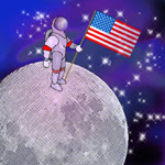 neil armstrong moon myth