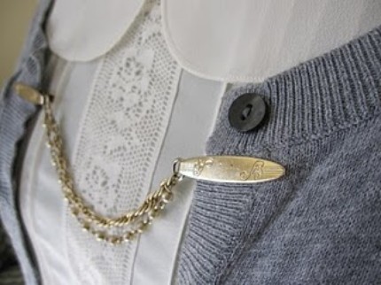 Ambivalent Relics: Retro Glamour Cardigan Clips Retro Glamour Cardigan Clips - Ambivalent Relics: Retro Glamour Cardigan Clips