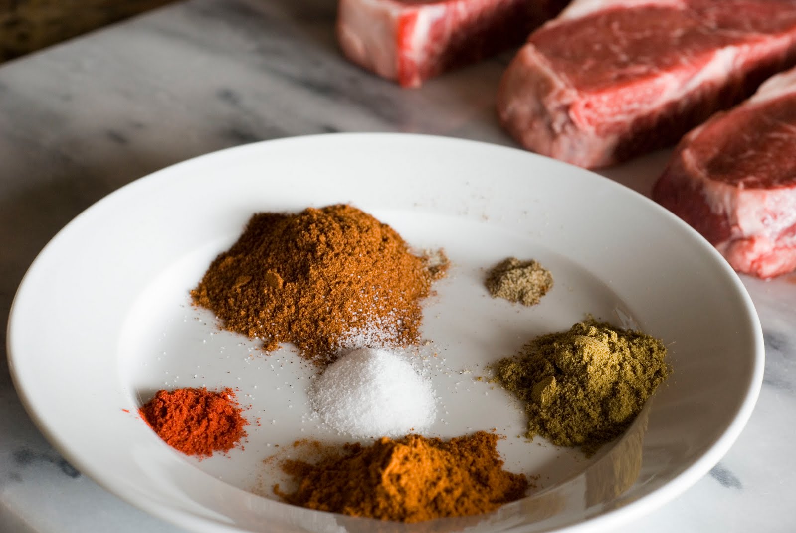 Ancho Chile Rubbed Steaks with Cuban Sauce Simply So Good