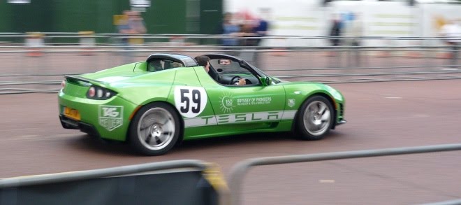 Green Tesla