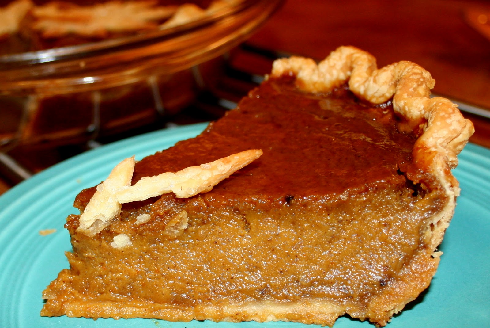 Cheers to Happy Pumpkin Gingerbread Pie....