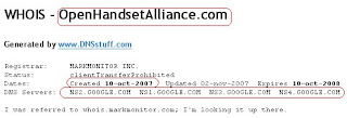 Open Handset Alliance Open Handset Alliance