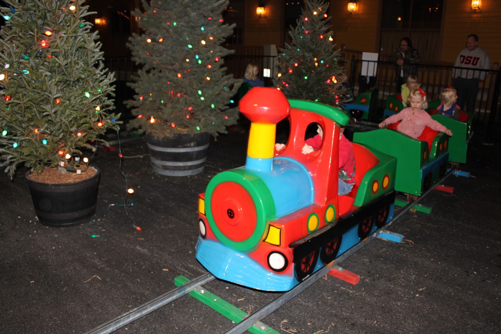 McCash Family blog The Christmas Train in Oklahoma