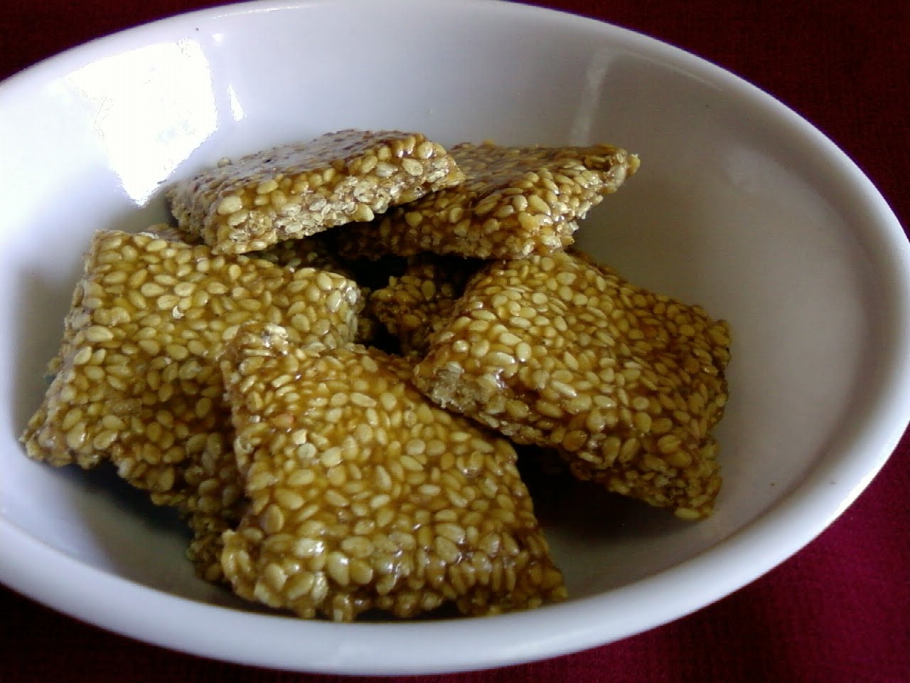 Blend with Spices Nuvvula Patti (Chikki) Sesame Seeds Brittle