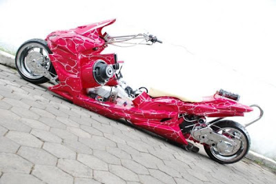 gambar motor mio drag