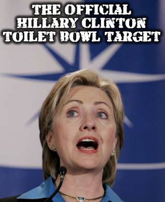 The Official Hillary Clinton Toilet Bowl Target