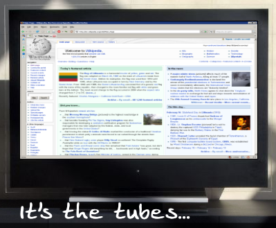 It's the tubes...