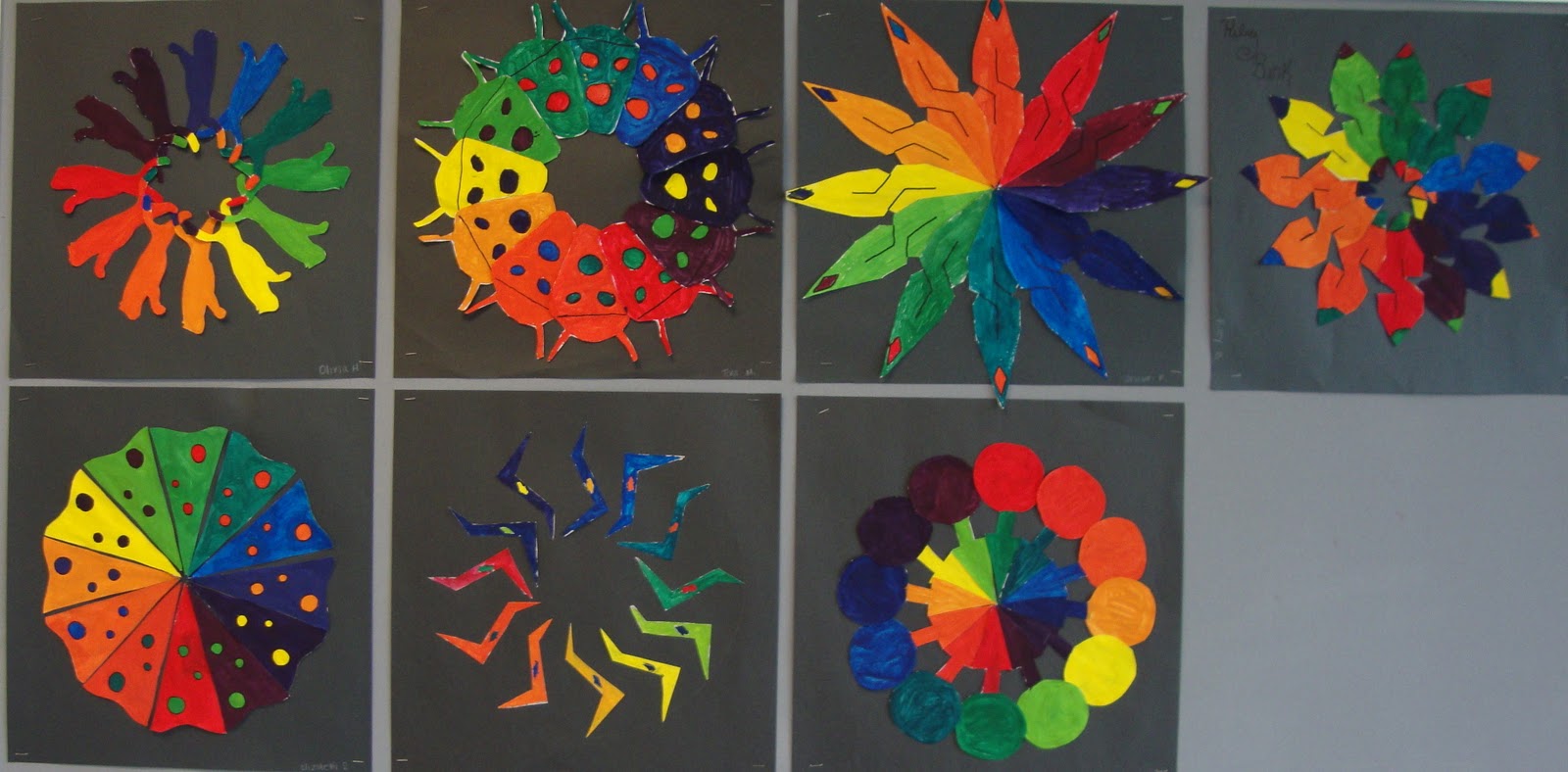 Art. Paper. Scissors. Glue!: Creative Color Wheel