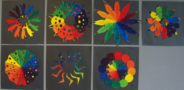 Art. Paper. Scissors. Glue!: Creative Color Wheel