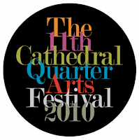 The 11th Cathedral Quarter Arts Festival 2010 logo