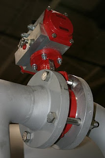 Stainless Bray butterfly valves used on Res-Kem Corp's 304L Stainless Steel Condensate Polisher
