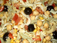 Ensalada Espirales Con Garbanzos

