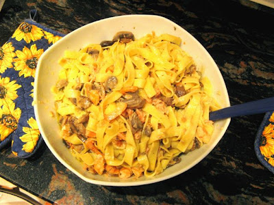 Cintas Con Salmón Ahumado
