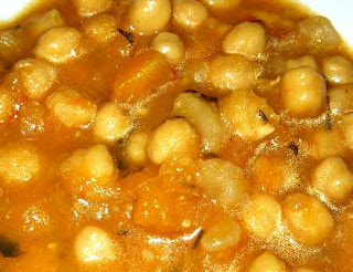 Garbanzos Con Calabaza
