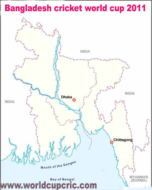 2011 Cricket World Cup Bangladesh Venue – Dhaka - Chittagong 2011 Cricket World Cup Bangladesh Venue – Dhaka - Chittagong