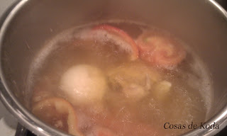 Sopa de garbanzos
