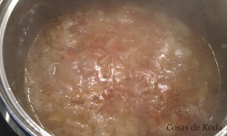 Crema de pollo