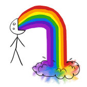 VOMITE THE RAINBOW ♥
