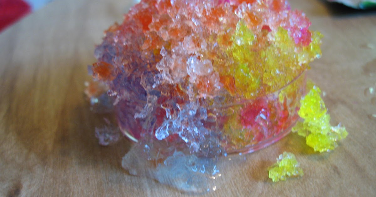 BLURT Blogger polyacrylamides Science Fun (or gushy colored diaper