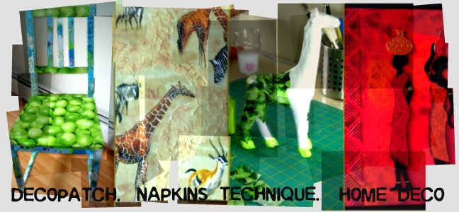 Decopatch - Napkins Technique - Home Deco