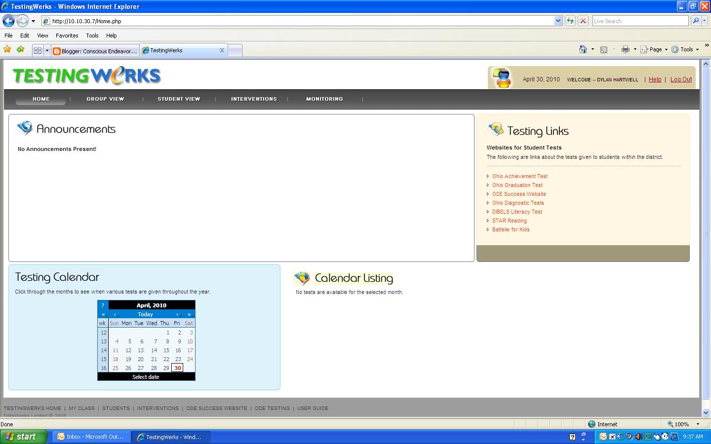 TestingWerks is a data