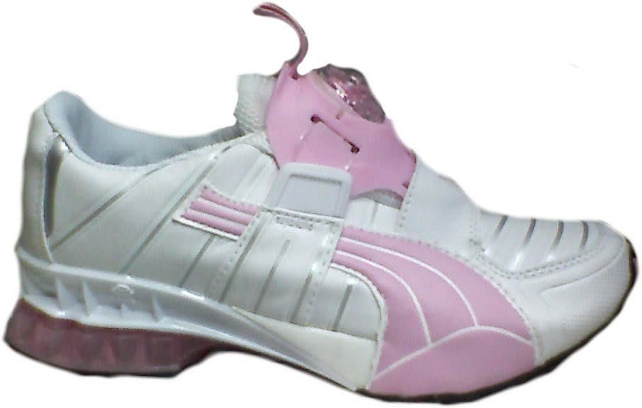 puma disc branco e rose