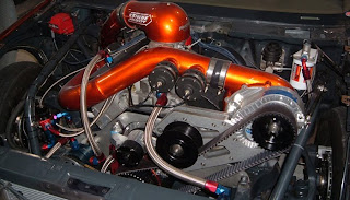 Racing Car Engine High Performance