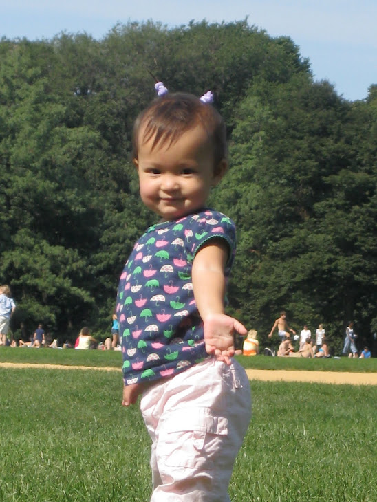 Hanging in Central Park with Imoo.