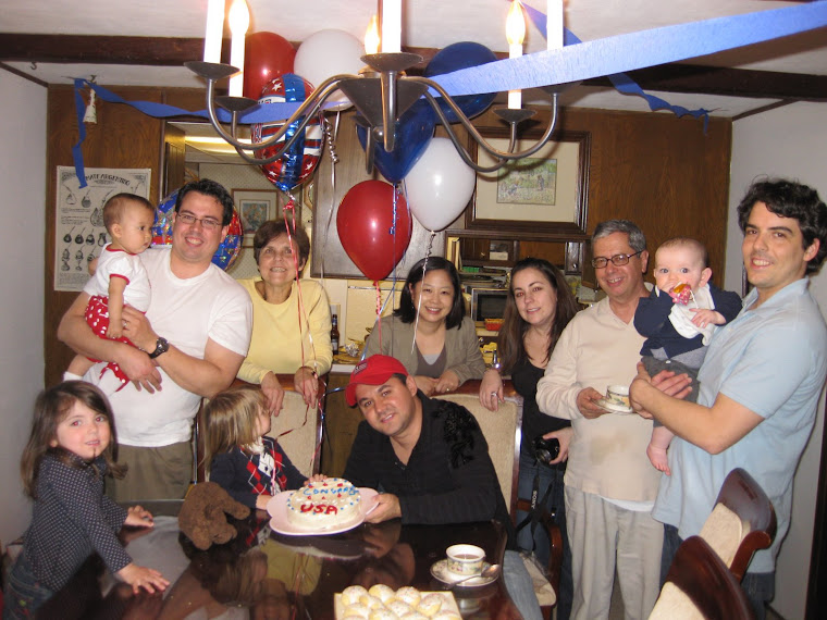 Celebrating with Dada's family