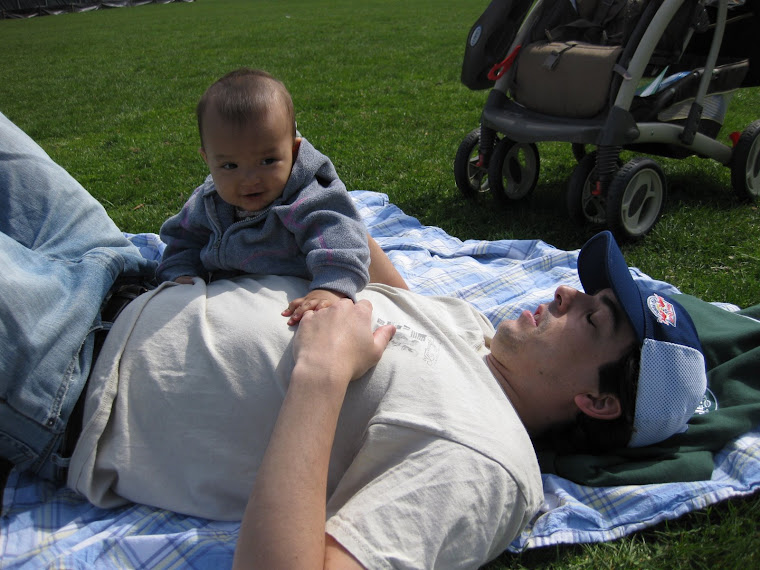 Hanging on the lawn at Kensico Dam