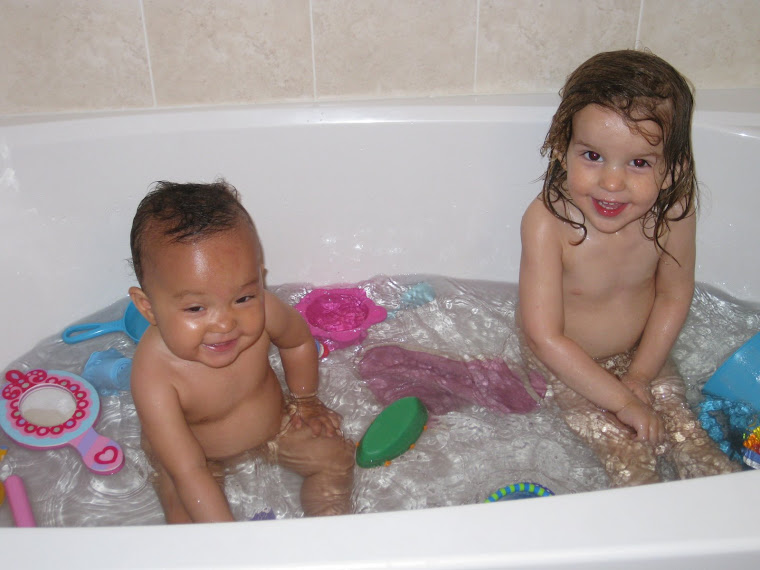Bath Time with Cousin Gigi
