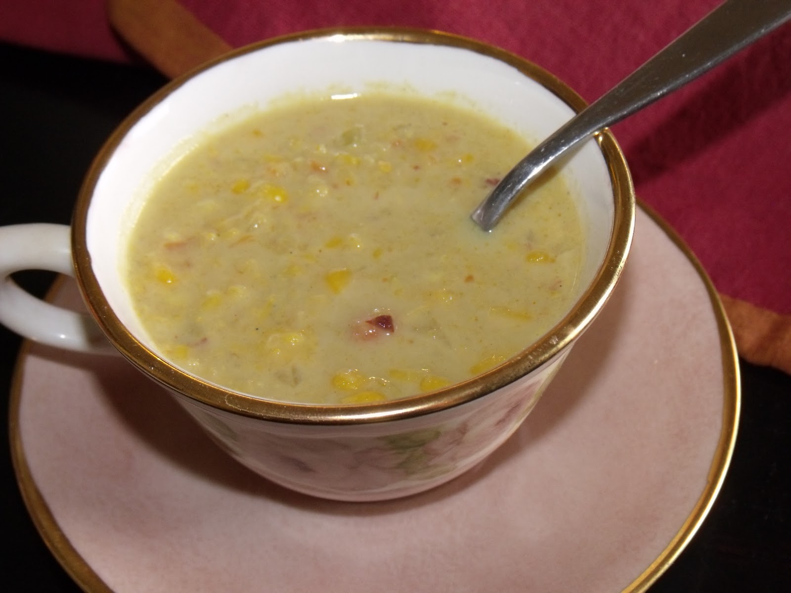 Down Home by Paula Curried Corn Chowder