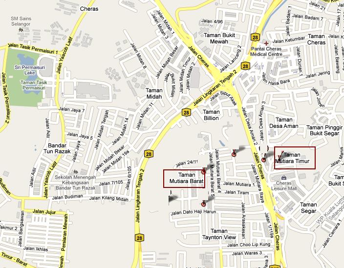 kuala lumpur TAMAN MUTIARA CHERAS