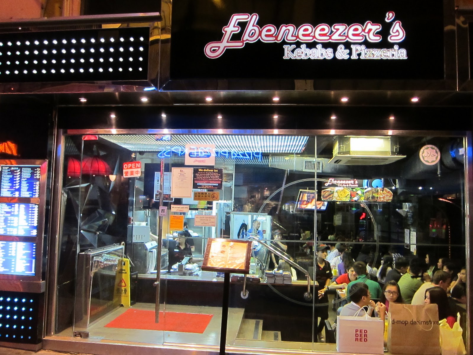 Glutton Anonymous Kebabs at Ebeneezer's