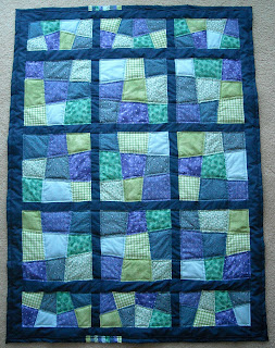 Crazy Nine Patch Quilt Pattern Free