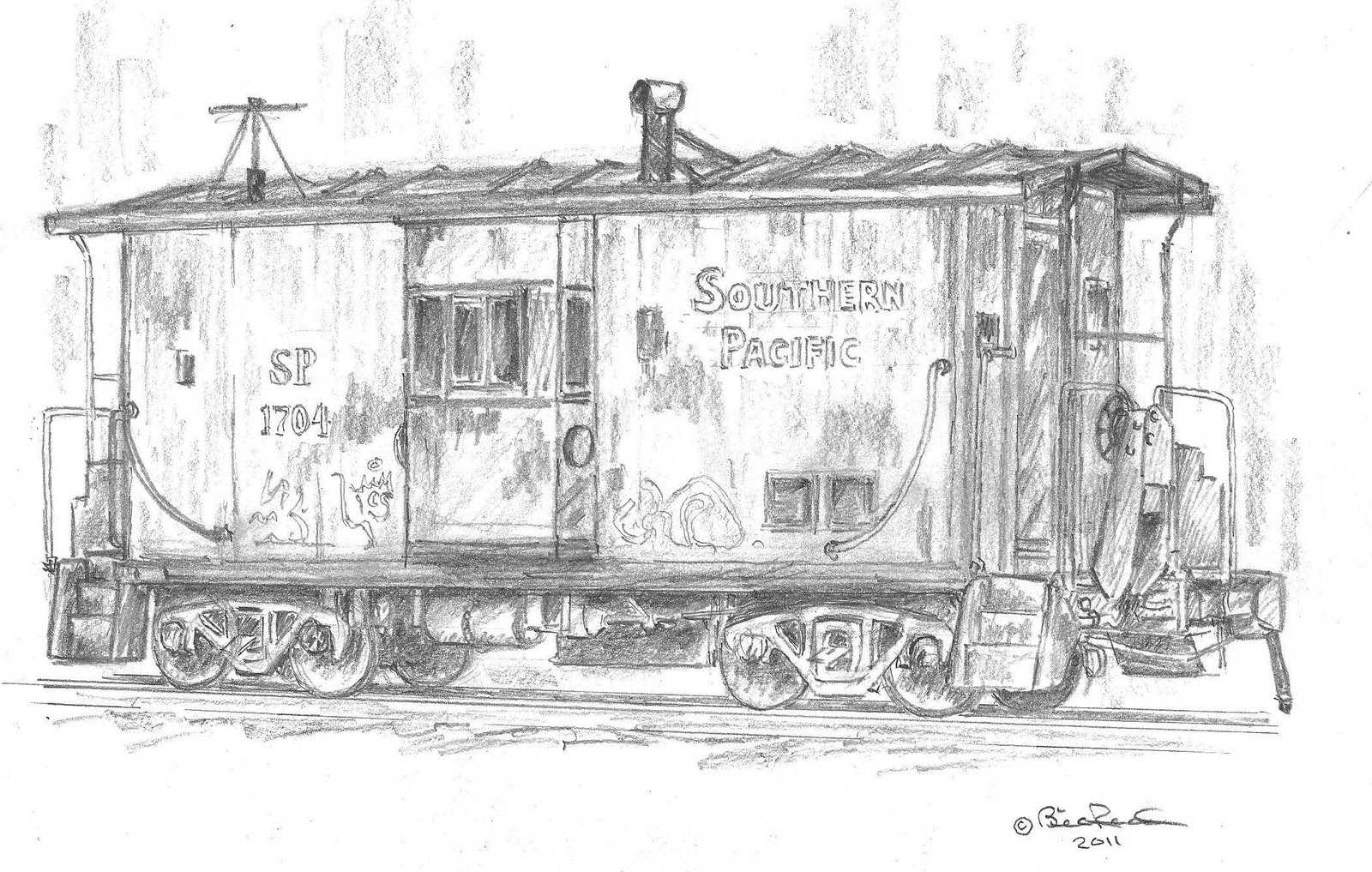 Toonsville The Old Caboose