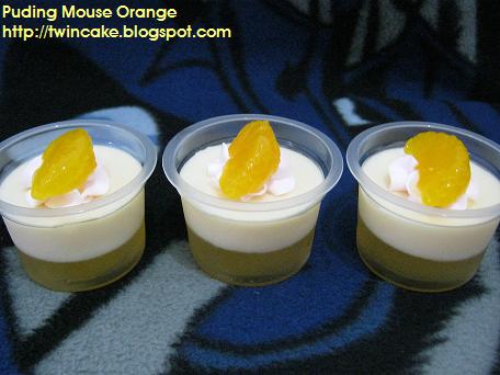 Twincake: Puding Mouse Orange