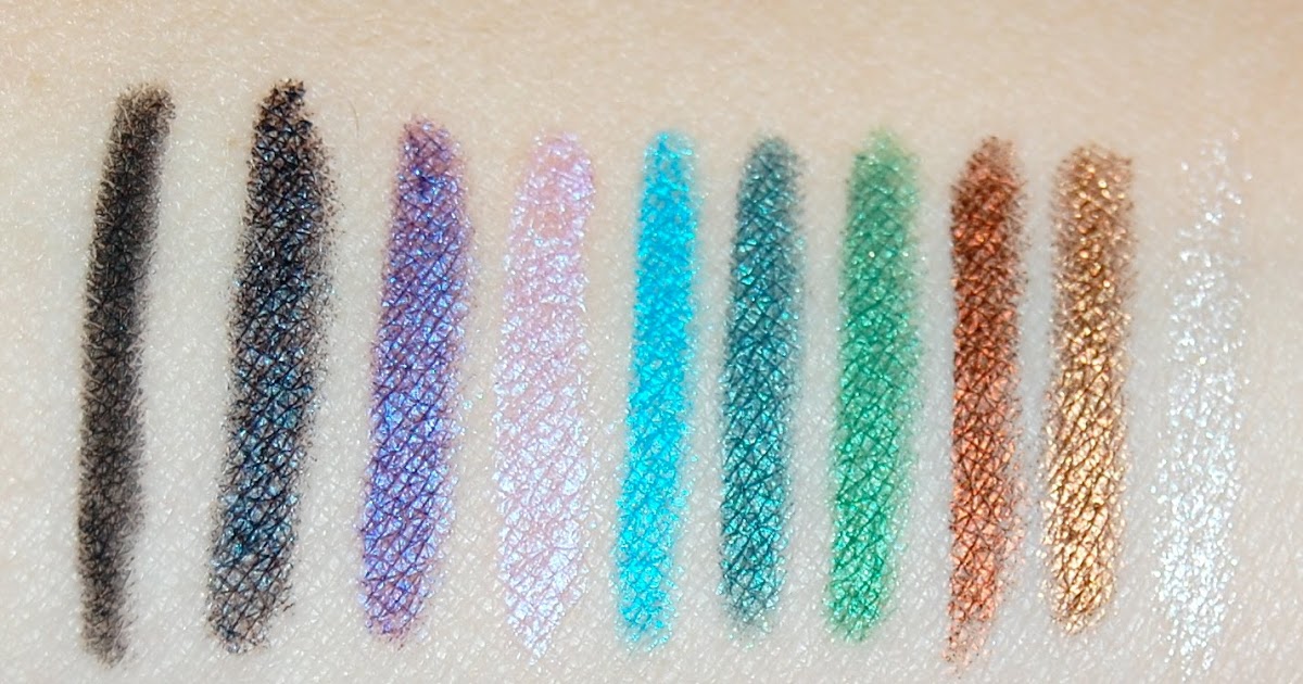 The Makeuptress Product Review Sephora Flashy Eyeliners