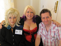 David and I with Tanith Lee at The Bitten Word Launch