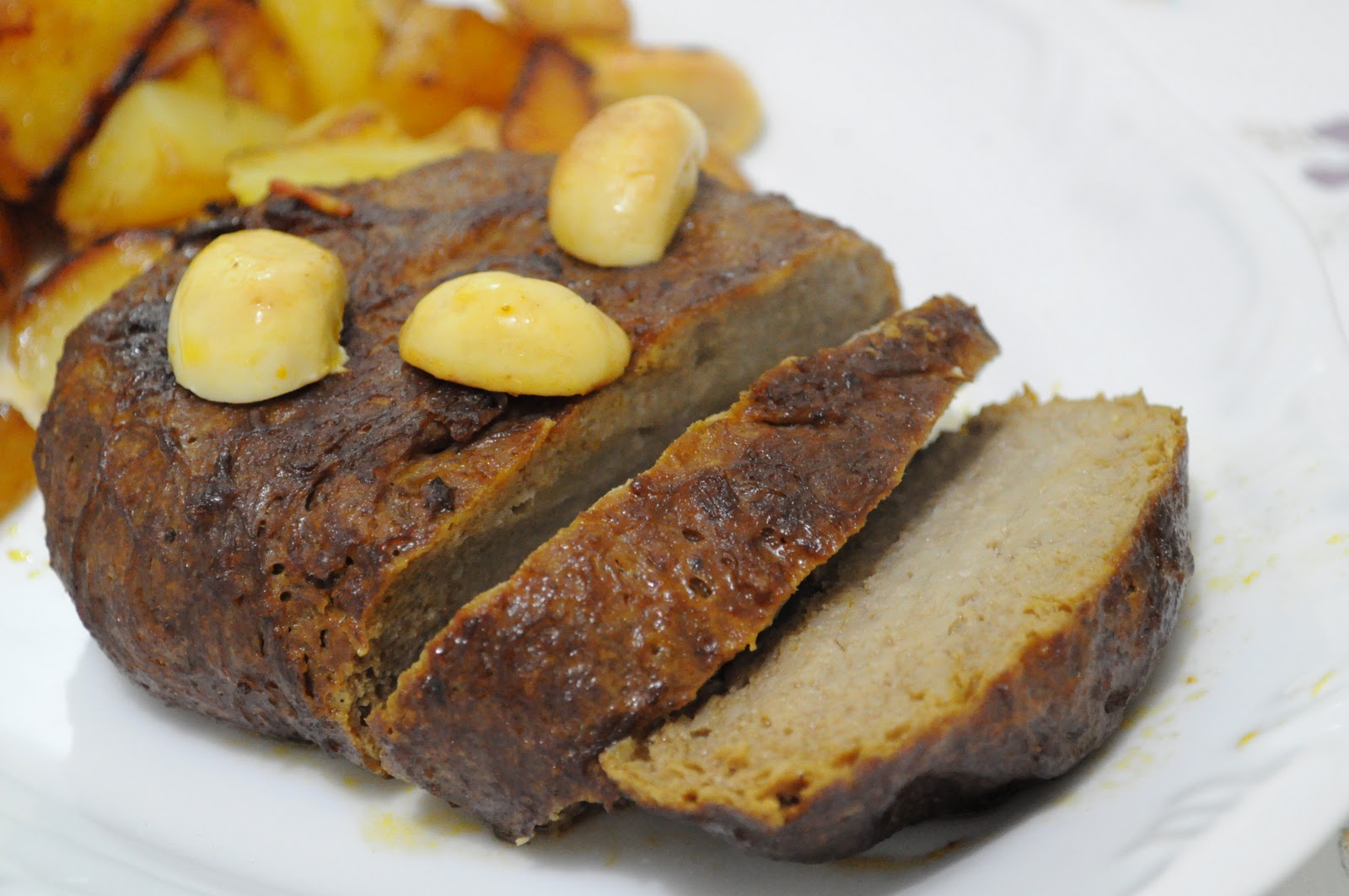 Cozinha Vegana Seitan ao forno