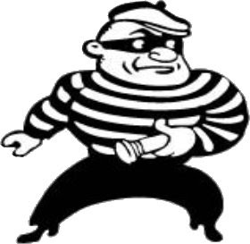 Thief Cartoon Character