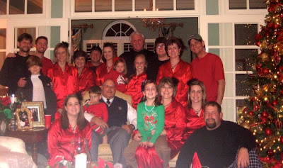 Christmas pajamas set for family Scout Update: Family Christmas Eve Pajama Party