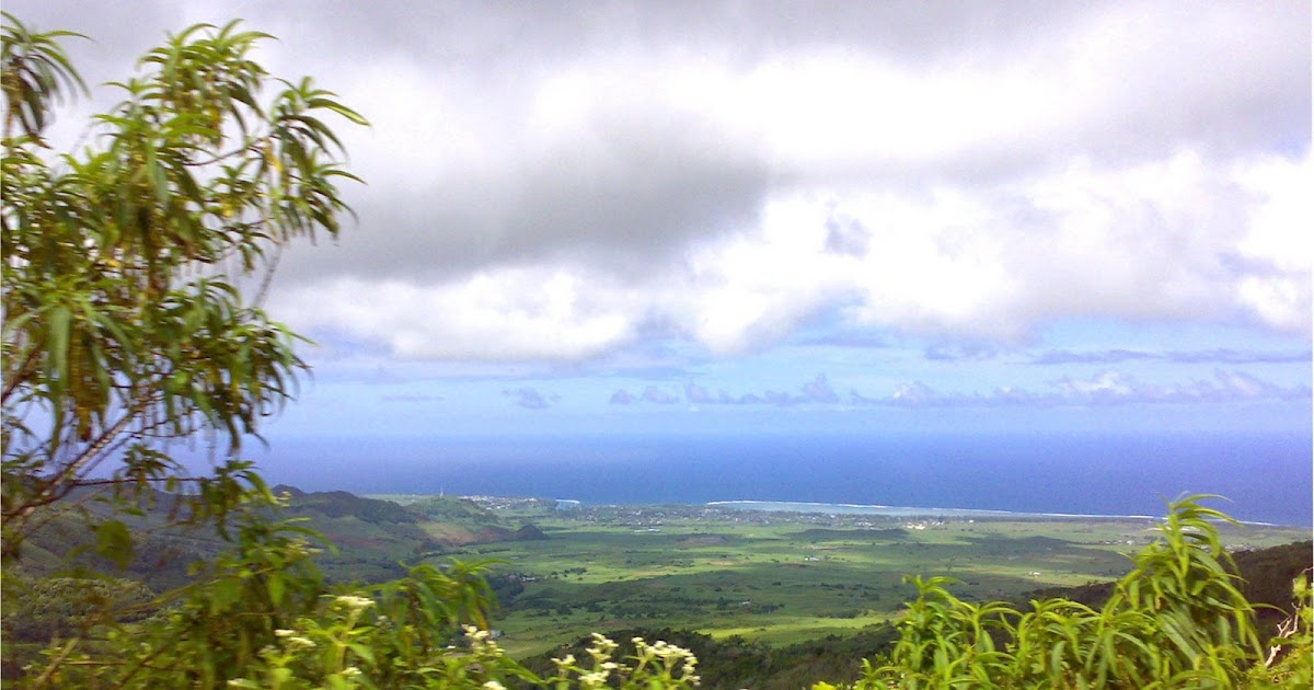 MAURITIUS ISLAND Ile Maurice View From Bassin BLANC