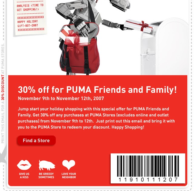 puma factory outlet coupons