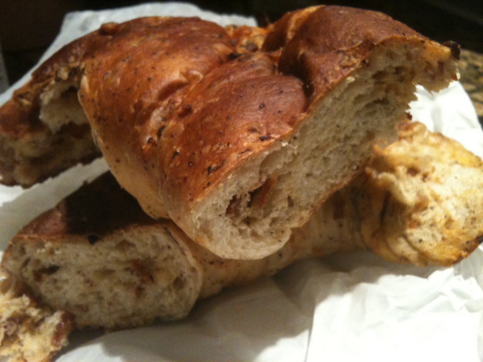 Steve Eats NYC Parisi Bakery Three Meat Bread To Die For