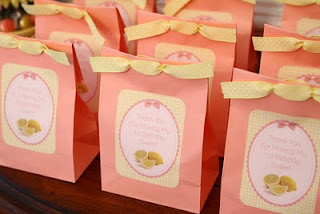 lemonade birthday pink stand bags lolly sunshine sweet ac gift 1st awesome pretty bag tresor mon theme